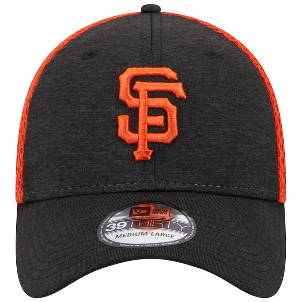 San Francisco Giants New Era Shadow Neo 39THIRTY Flex Hat - Black Hats