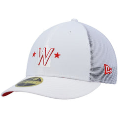 Washington Nationals New Era 2022 Batting Practice Low Profile 59FIFTY Fitted Hat - White Hats
