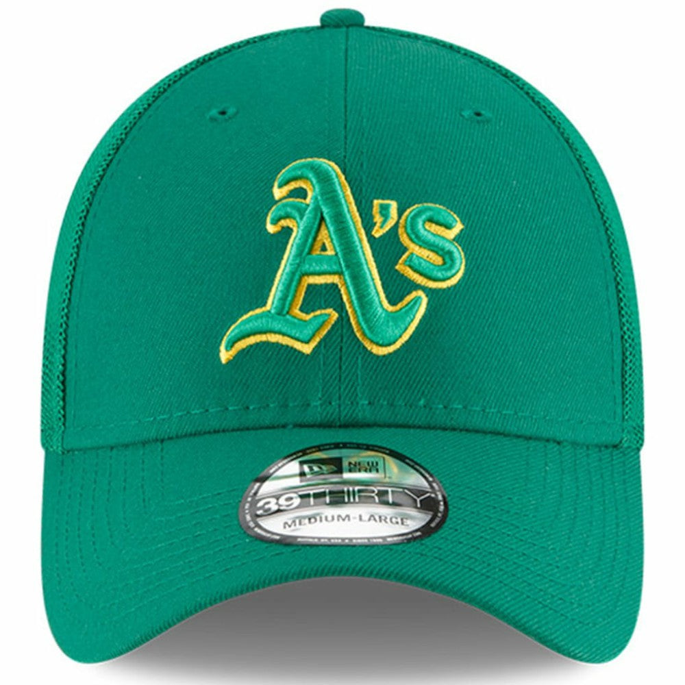 Athletics New Era Youth 2023 Batting Practice 39THIRTY Flex Hat - Green Hats