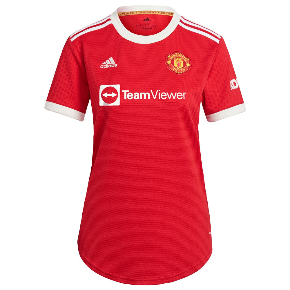 Facundo Pellistri Manchester United Women's 2021/22 Home Replica Player Jersey Red shop