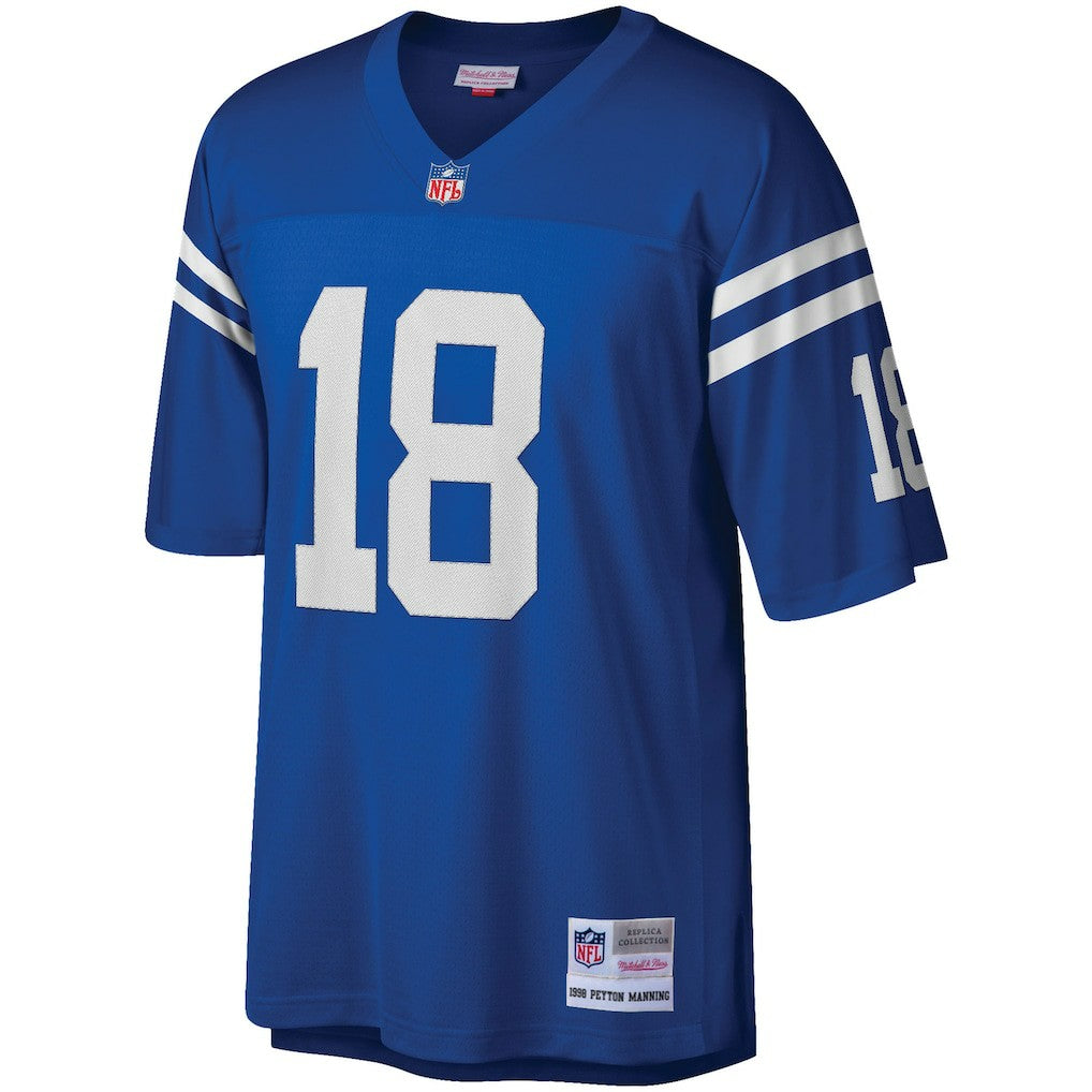 Peyton Manning Indianapolis Colts Big & Tall 1998 Retired Player Replica Jersey Royal
