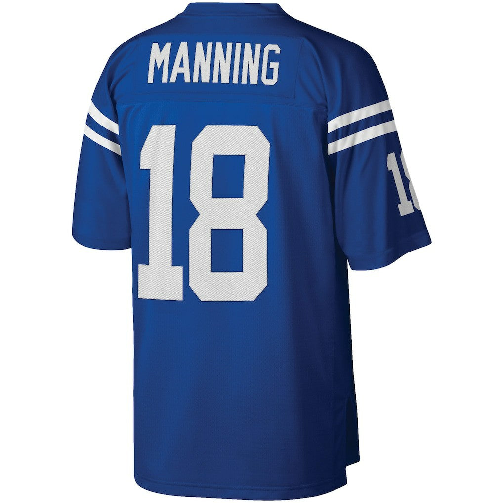 Peyton Manning Indianapolis Colts Big & Tall 1998 Retired Player Replica Jersey Royal