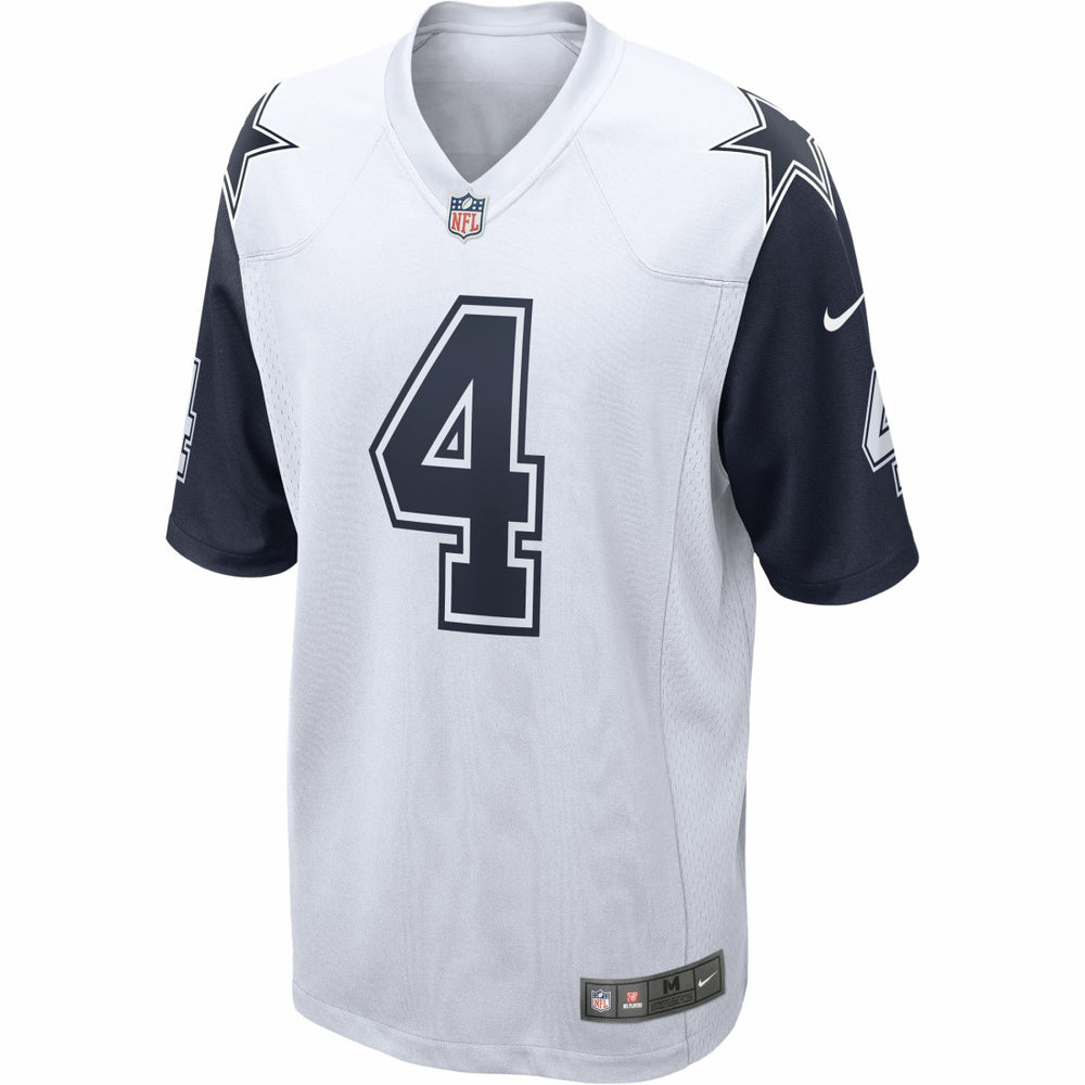 Dak Prescott Dallas Cowboys Alternate Game Team Jersey White
