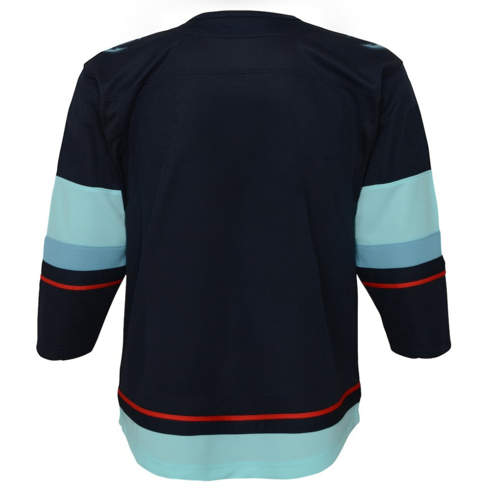 NHL Seattle Kraken Youth Home Premier Jersey - Navy