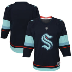 NHL Seattle Kraken Youth Home Replica Jersey - Navy