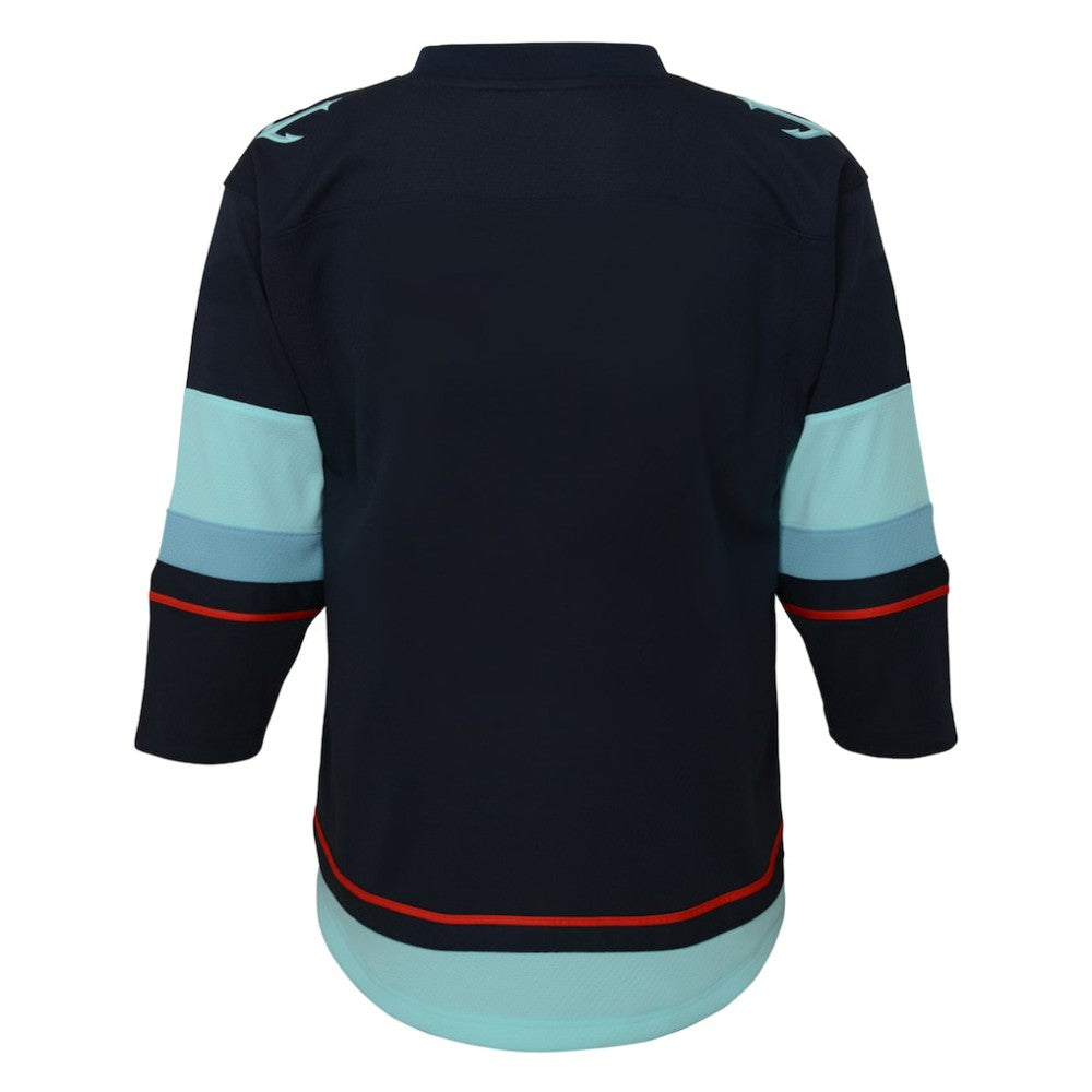 NHL Seattle Kraken Youth Home Replica Jersey - Navy