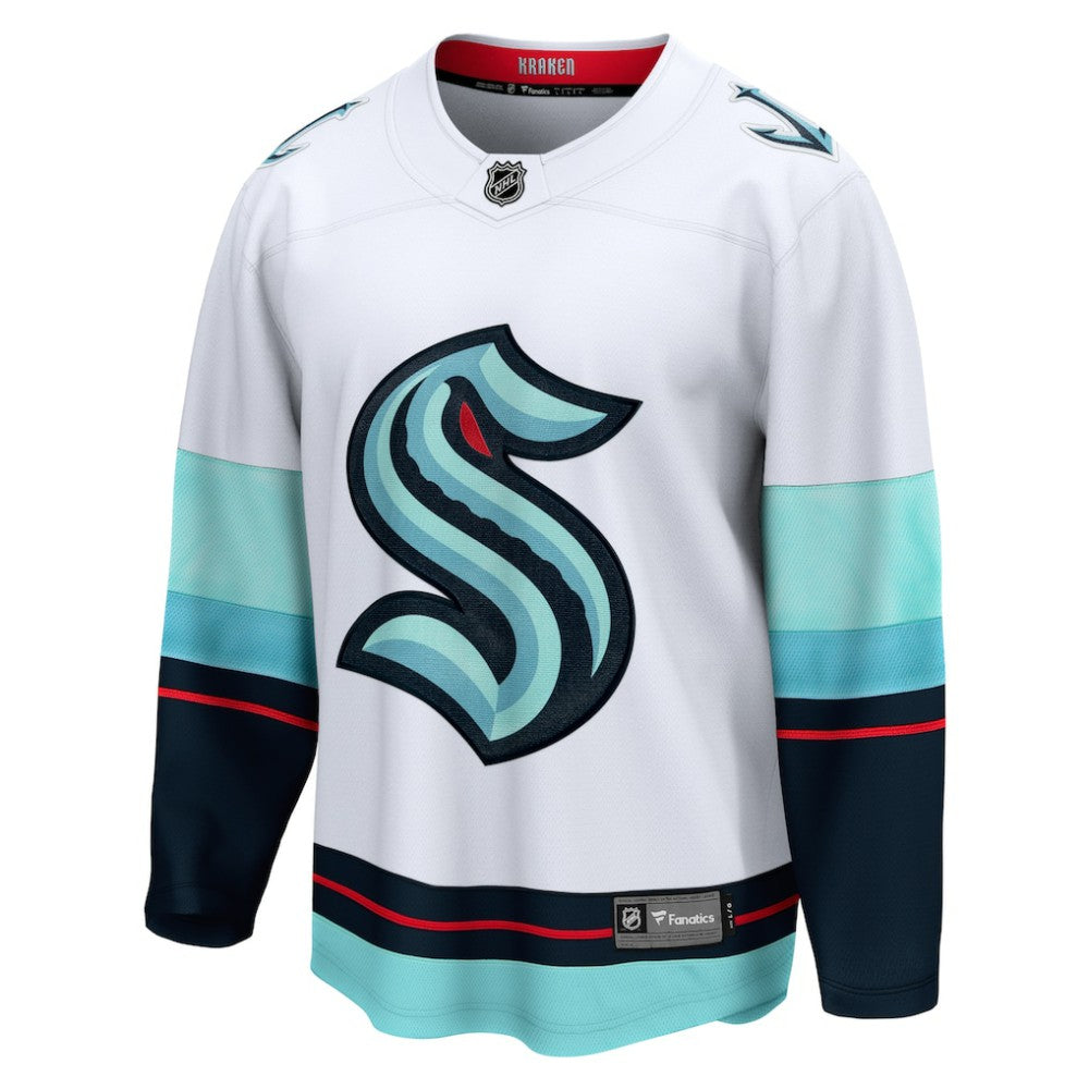 NHL Seattle Kraken Fanatics Away Breakaway Jersey - White