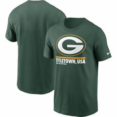 Green Bay Packers Hometown Collection Title Town T-Shirt Green