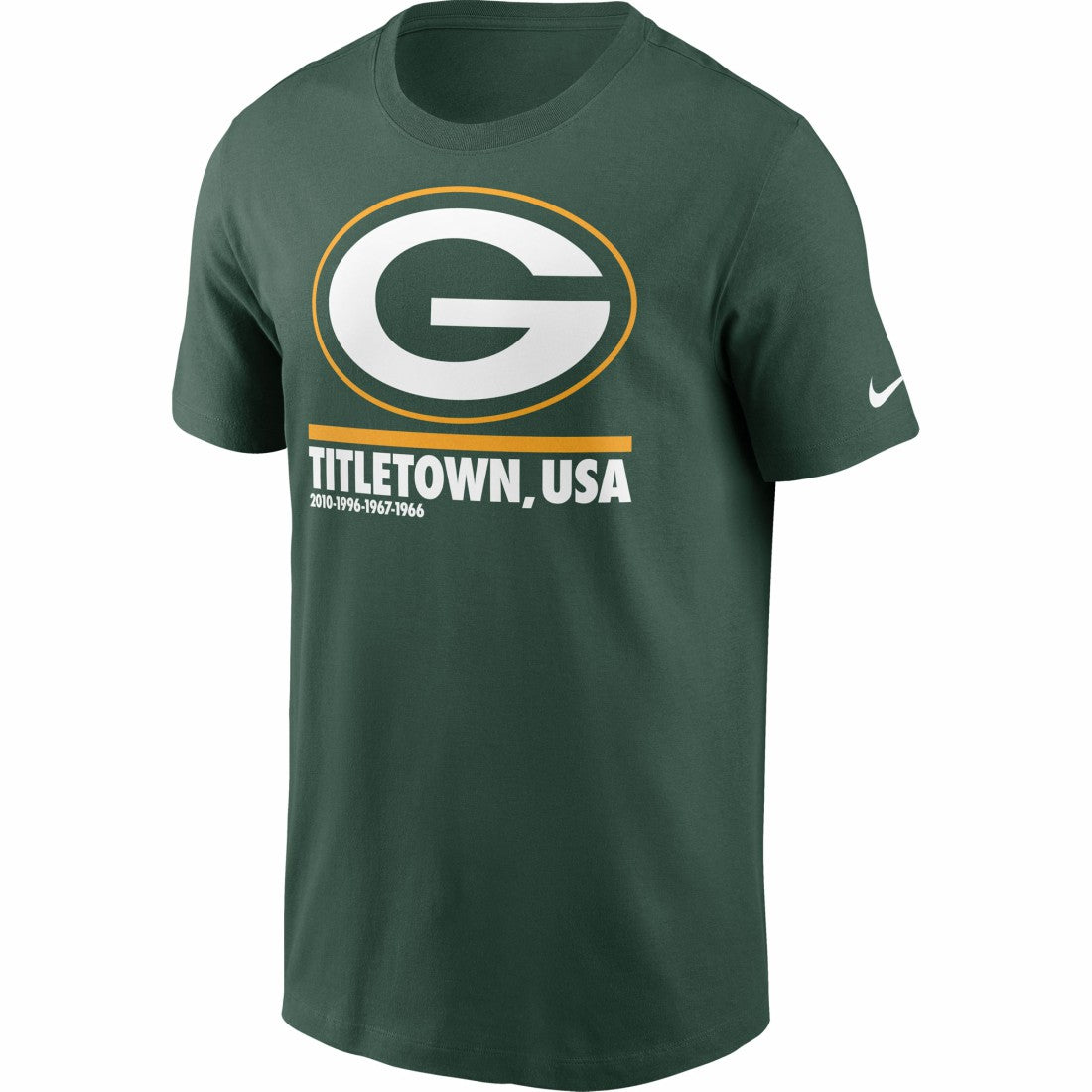 Green Bay Packers Hometown Collection Title Town T-Shirt Green