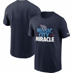 Tennessee Titans Hometown Collection Music City T-Shirt Navy