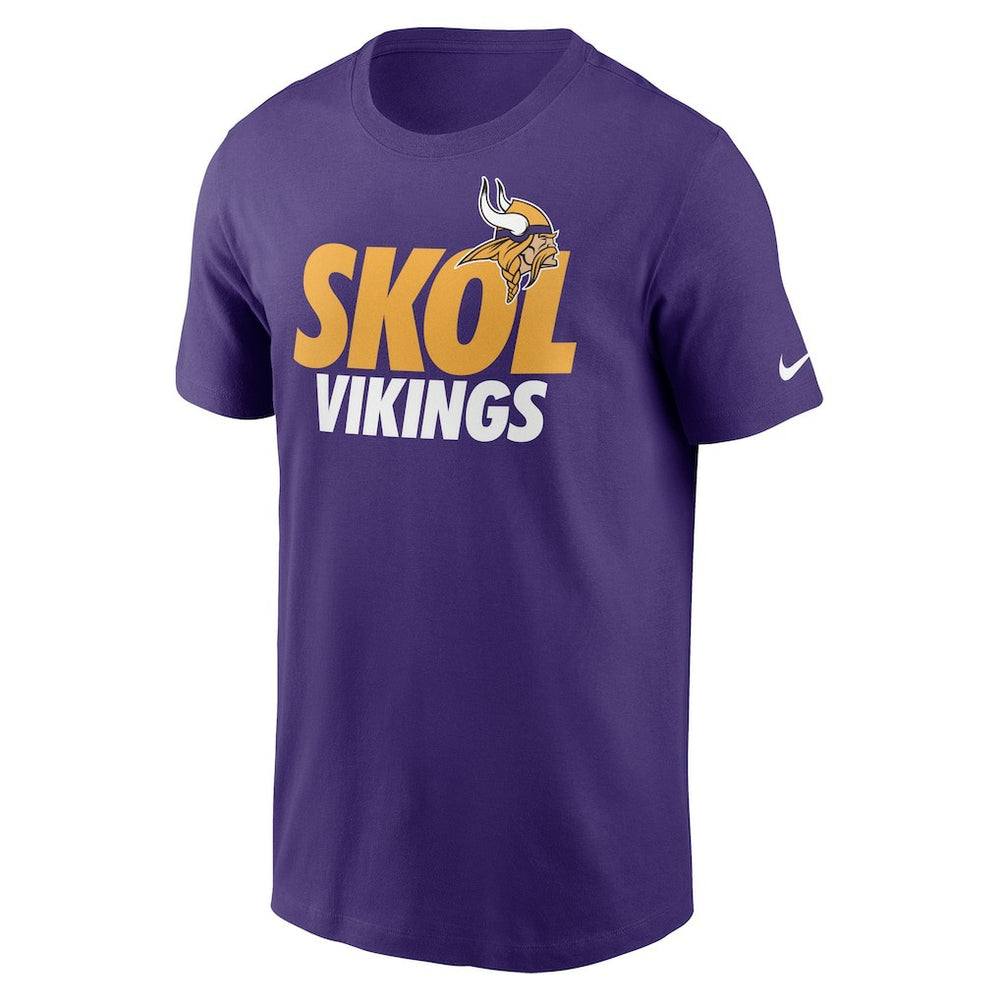 Minnesota Vikings Hometown Collection Skol T-Shirt Purple