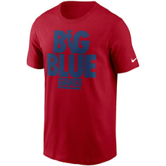 New York Giants Hometown Collection Big Blue T-Shirt Red