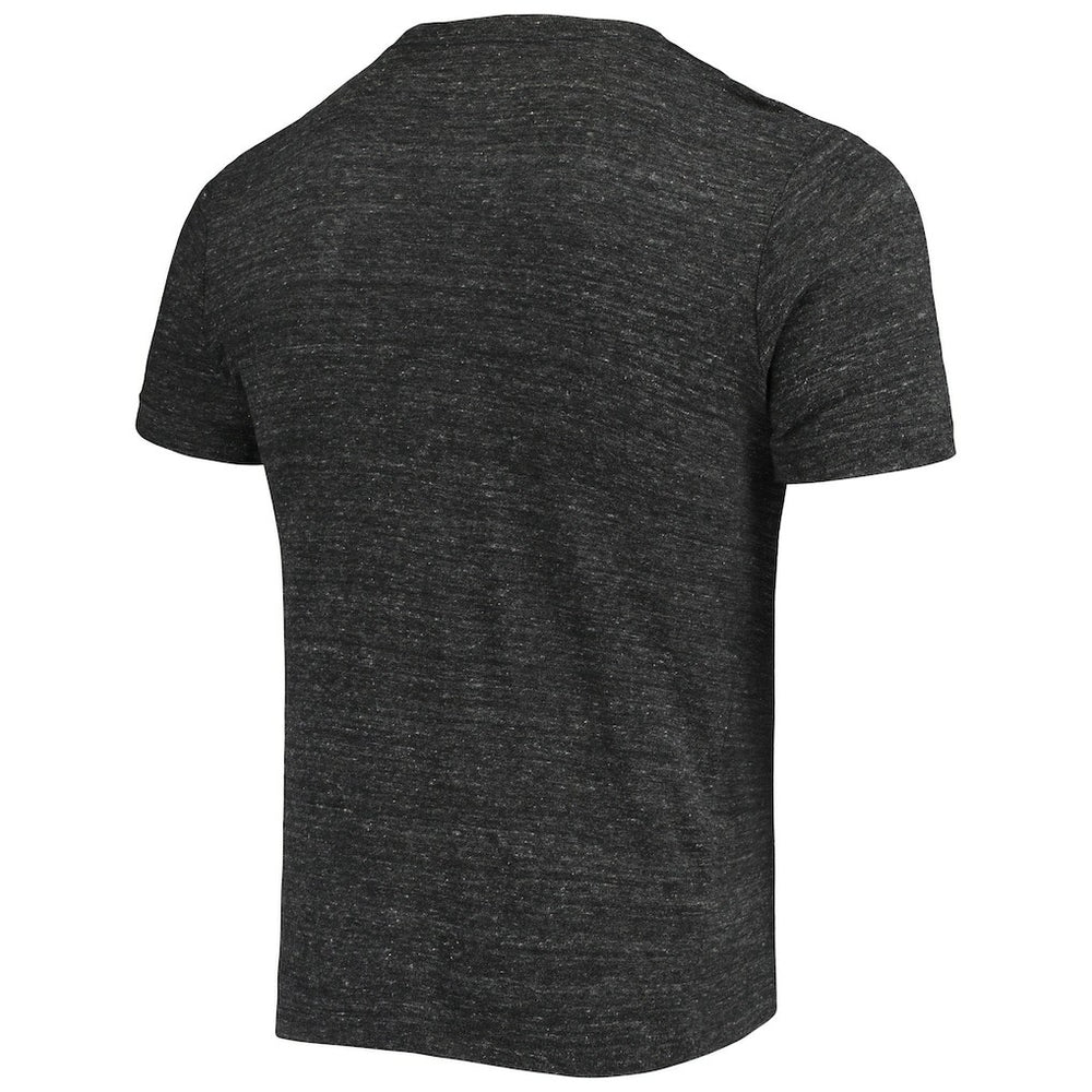 Las Vegas Raiders New Era Helmet Logo Tri-Blend T-Shirt Black