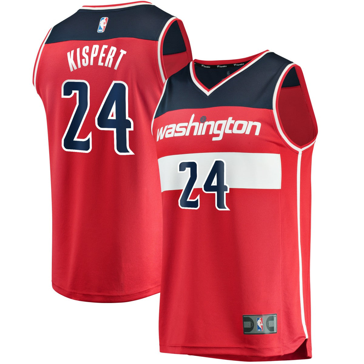 Corey Kispert Washington Wizards Youth Fast Break Replica Jersey Red Icon Edition