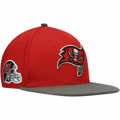 Tampa Bay Buccaneers Pro Standard 2Tone Snapback Hat Red/Pewter