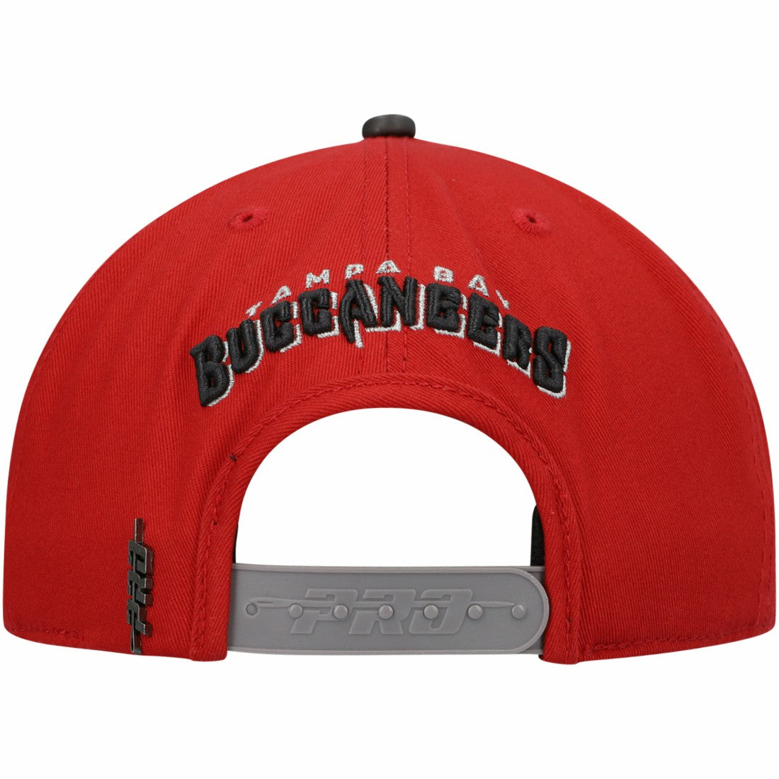 Tampa Bay Buccaneers Pro Standard 2Tone Snapback Hat Red/Pewter