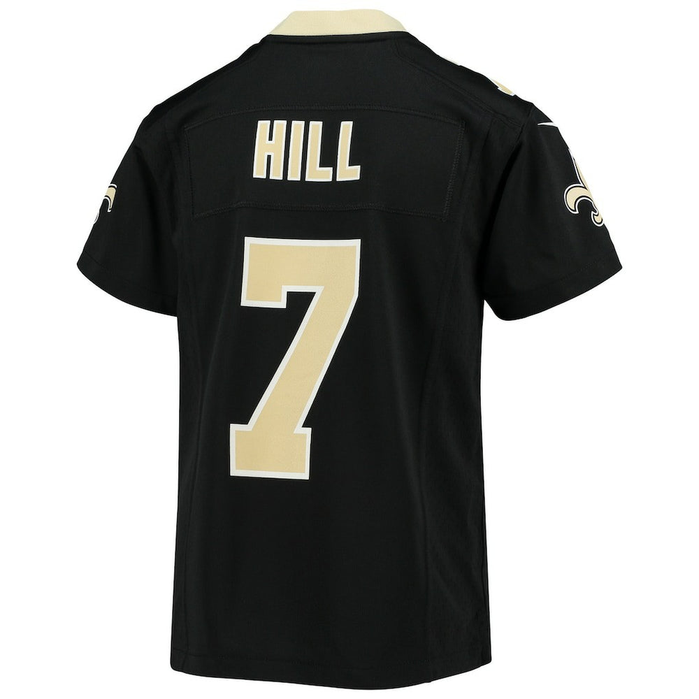 Taysom Hill New Orleans Saints Youth Game Jersey Black