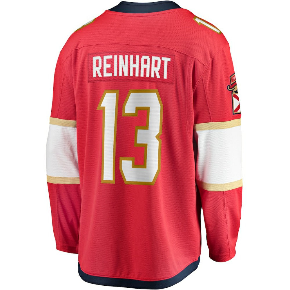 NHL Sam Reinhart Florida Panthers Fanatics Breakaway Player Jersey - Red