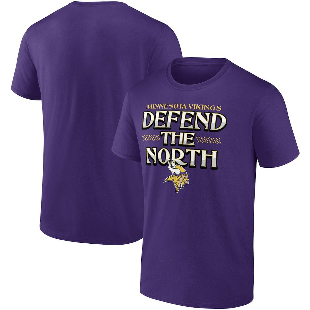 Minnesota Vikings Hometown Collection 1st Down T-Shirt Purple