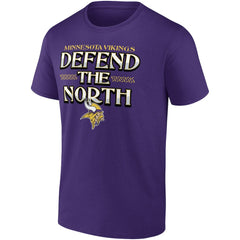 Minnesota Vikings Hometown Collection 1st Down T-Shirt Purple