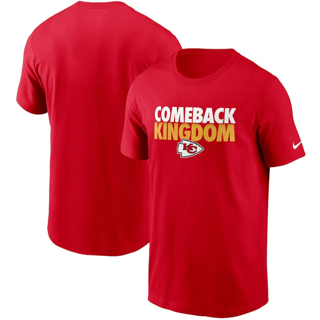 Kansas City Chiefs Hometown Collection Comeback T-Shirt Red