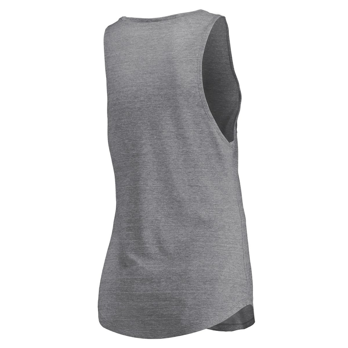 Los Angeles Lakers Women's Quality Time Open Scoop Neck Tri-Blend Tank Top Heathered Gray