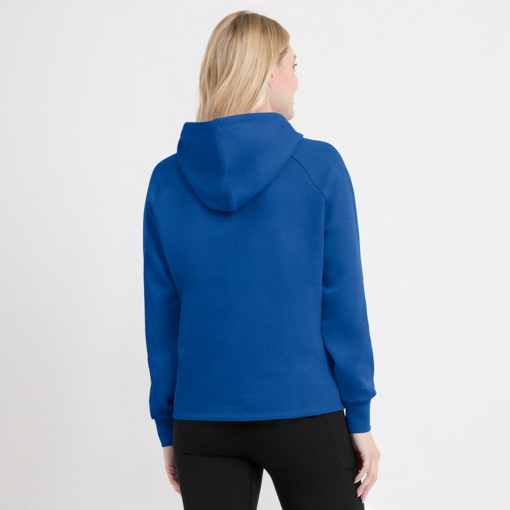 Chicago Cubs Fanatics Women's Perfect Play Raglan Pullover Hoodie - Royal Hoodies