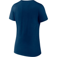 NHL Seattle Kraken Fanatics Women's Parent 2-Pack V-Neck T-Shirt Set - Deep Sea Blue/Gray