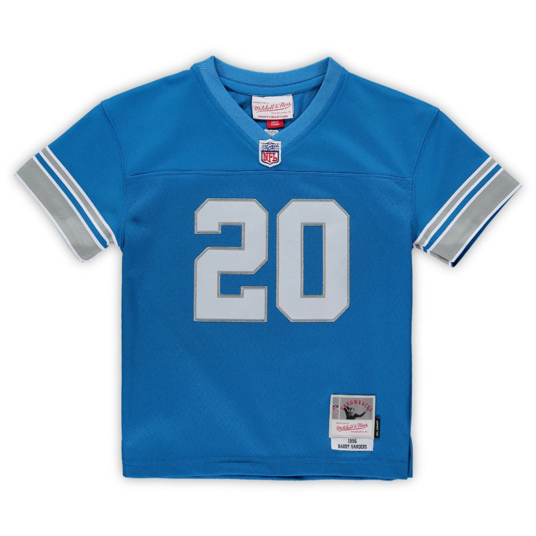 Barry Sanders Detroit Lions Male Preschool 1996 Retired Legacy Jersey Blue