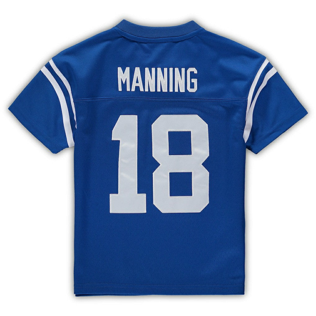 Peyton Manning Indianapolis Colts Male Preschool Retired Legacy Jersey Royal