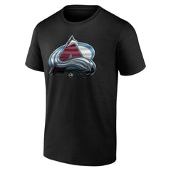 NHL,Custom Colorado Avalanche Personalized Midnight Mascot Logo T-Shirt - Black