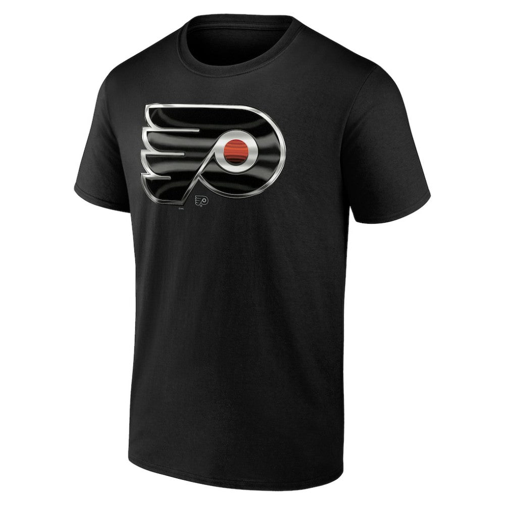 NHL,Custom Philadelphia Flyers Personalized Midnight Mascot Logo T-Shirt - Black