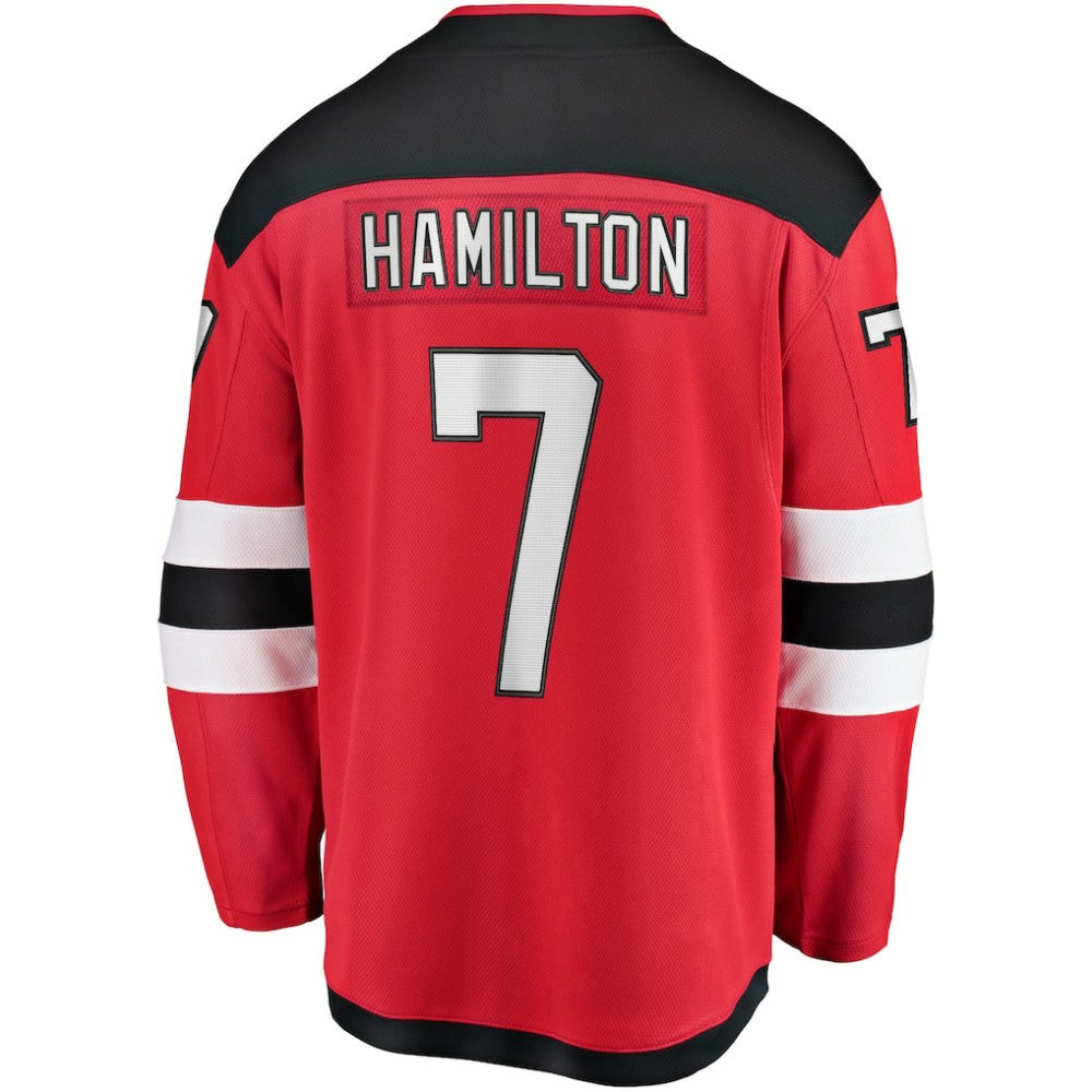 NHL Dougie Hamilton New Jersey Devils Fanatics Breakaway Player Jersey - Red