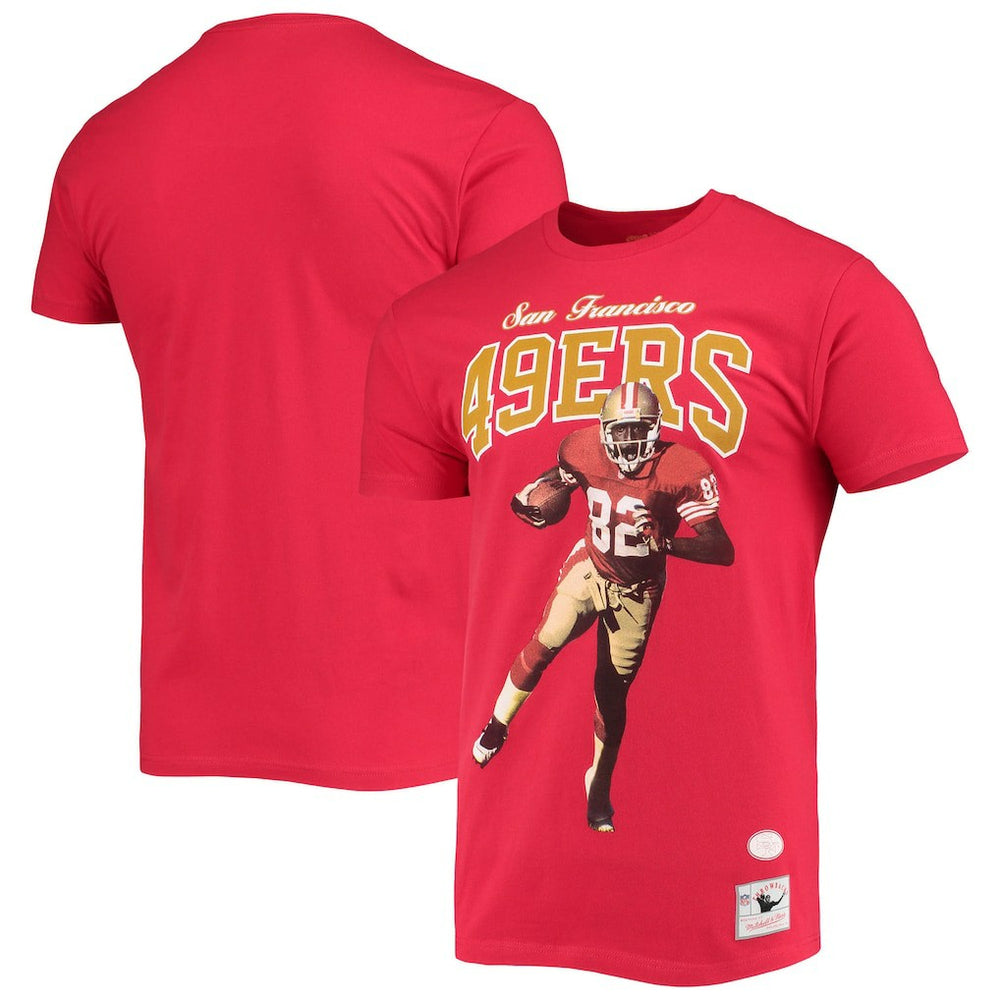 John Taylor San Francisco 49ers Player Graphics T-Shirt Scarlet