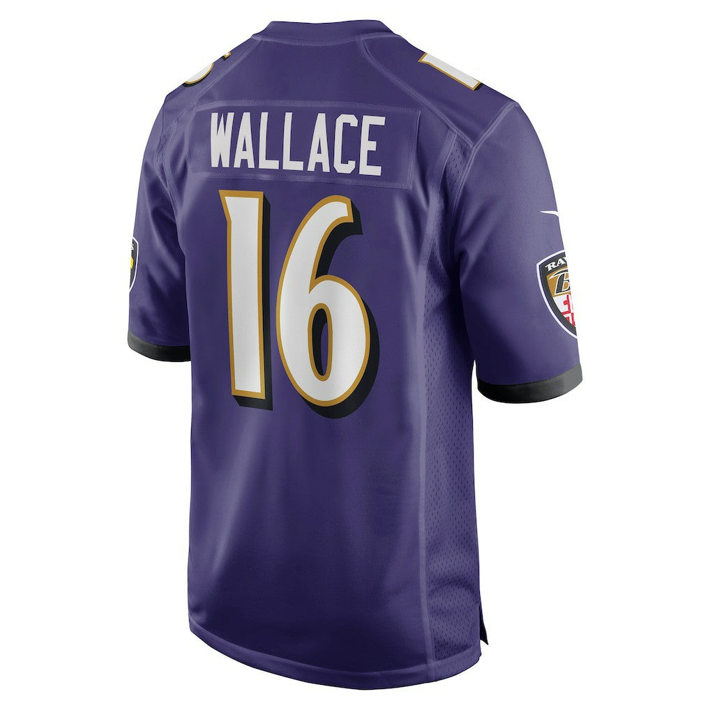 Tylan Wallace Baltimore Ravens Game Jersey Purple