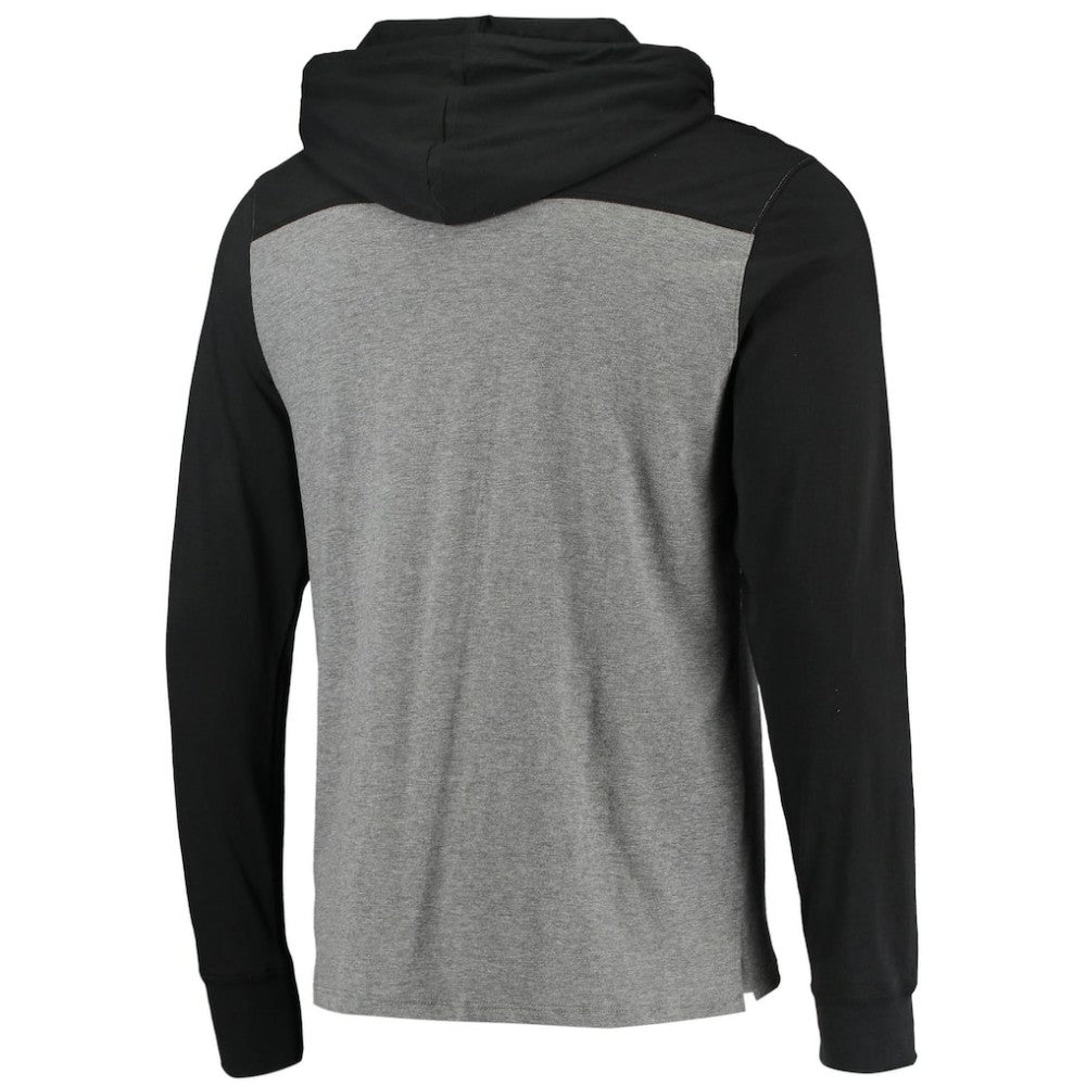 Chicago White Sox '47 Franklin Wooster Pullover Hoodie - Heathered Gray/Black Hoodies