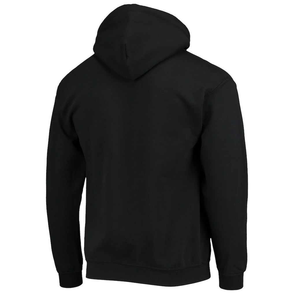 Las Vegas Raiders Junk Food Disney Mickey Quarterback Pullover Hoodie Black
