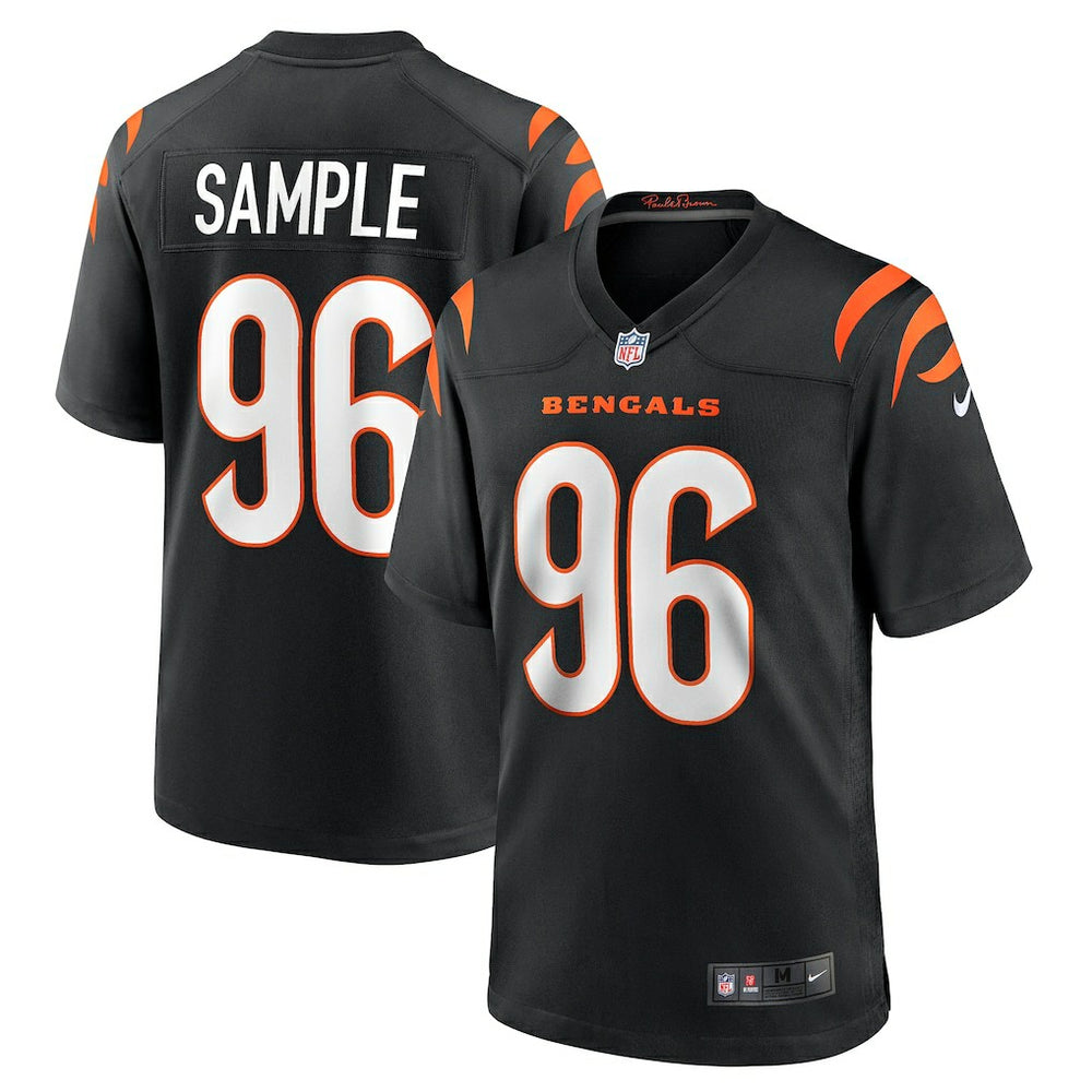 Cam Sample Cincinnati Bengals Game Jersey Black