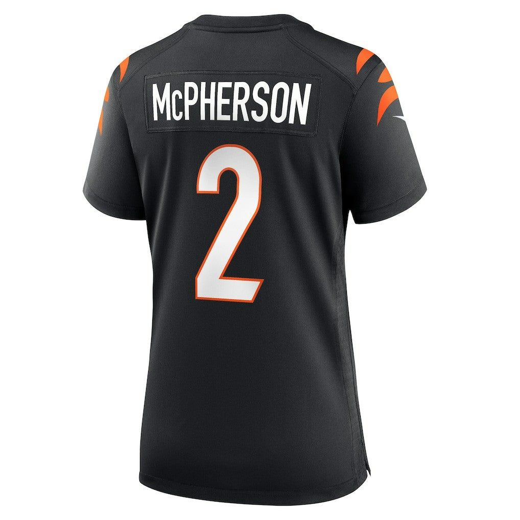 Evan McPherson Cincinnati Bengals Women's Game Jersey Black