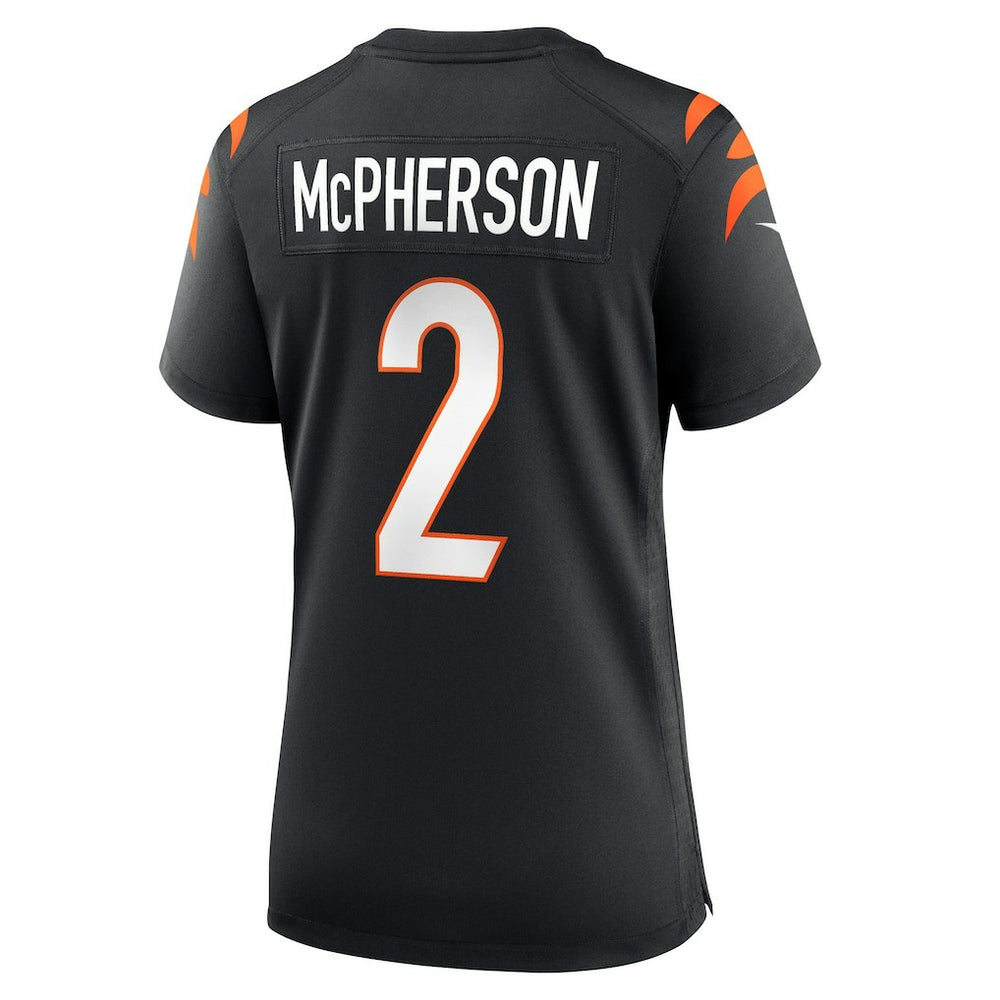 Evan McPherson Cincinnati Bengals Women's Game Jersey Black