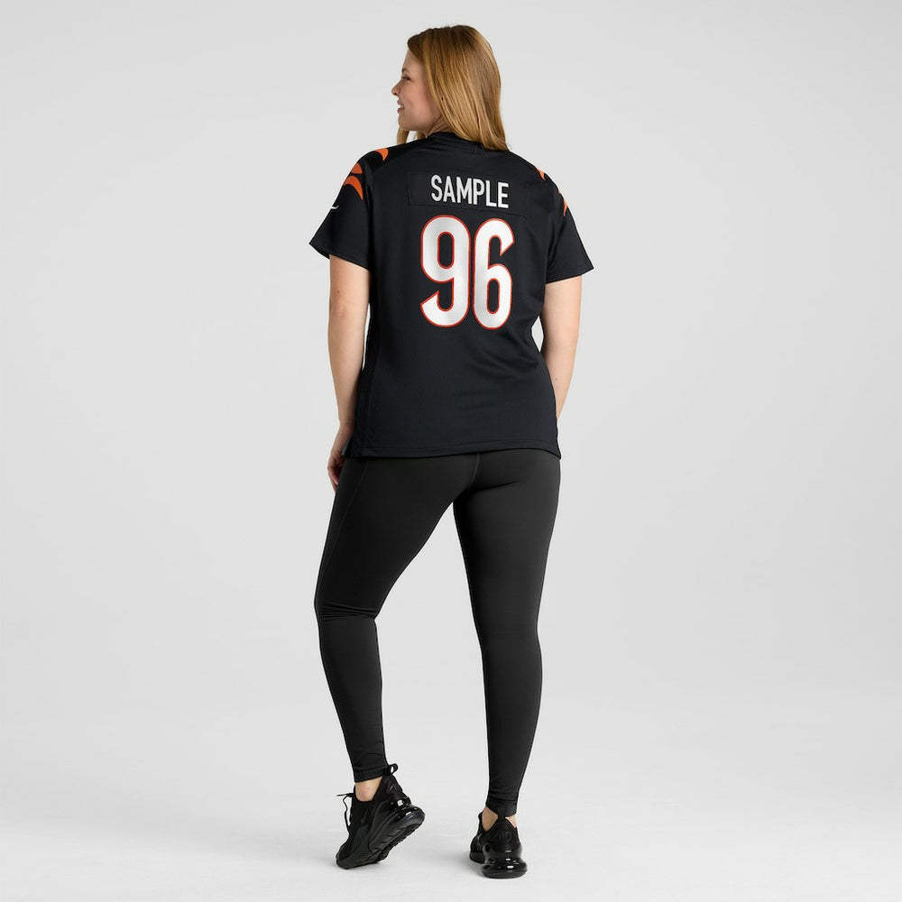 Cam Sample Cincinnati Bengals Women's Game Jersey Black