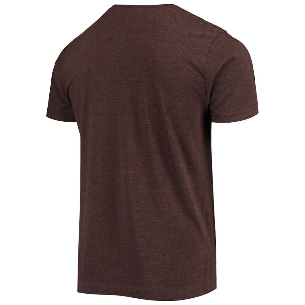 San Diego Padres Homage Hand-Drawn Logo Tri-Blend T-Shirt - Brown T-shirts