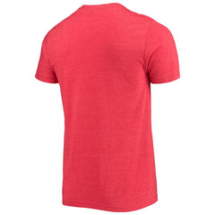 St. Louis Cardinals Homage Hand-Drawn Logo Tri-Blend T-Shirt - Heather Red T-shirts