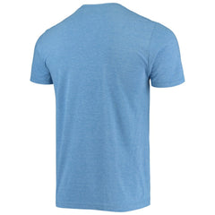 Chicago Cubs Homage Hyper Local Tri-Blend T-Shirt - Heathered Royal T-shirts