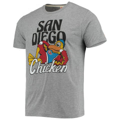 San Diego Padres Homage Hyper Local Tri-Blend T-Shirt - Gray T-shirts