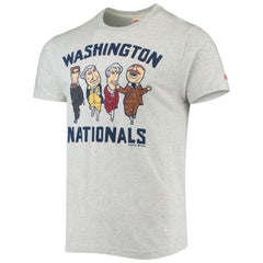 Washington Nationals Homage Hyper Local Tri-Blend T-Shirt - Heathered Gray T-shirts