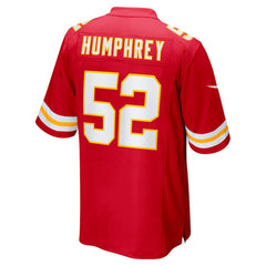 Creed Humphrey Kansas City Chiefs Game Jersey Red