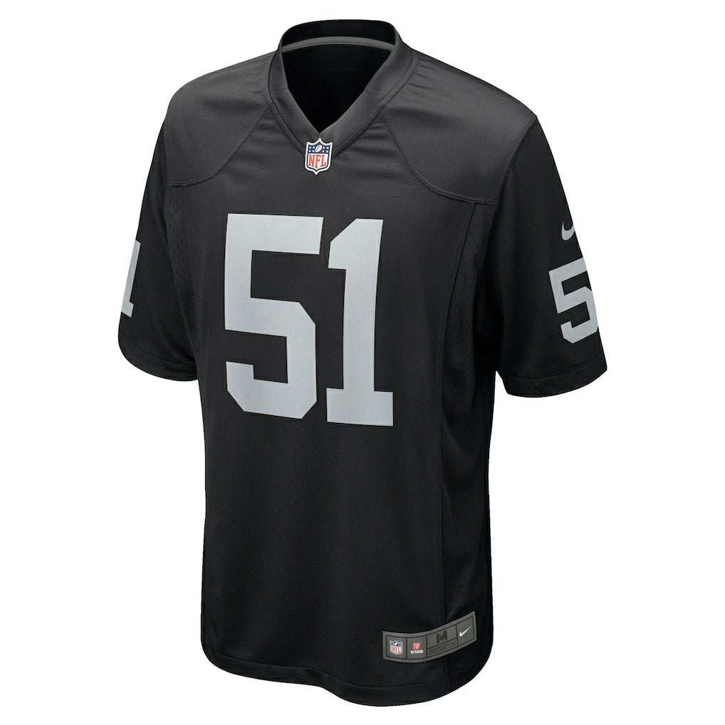 Malcolm Koonce Las Vegas Raiders Game Jersey Black