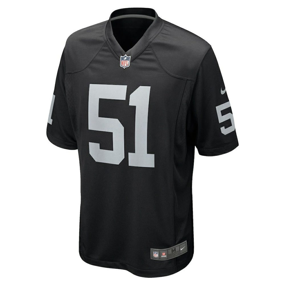 Malcolm Koonce Las Vegas Raiders Game Jersey Black