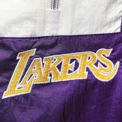Los Angeles Lakers Women's Half-Zip Windbreaker 2.0 Hoodie Purple
